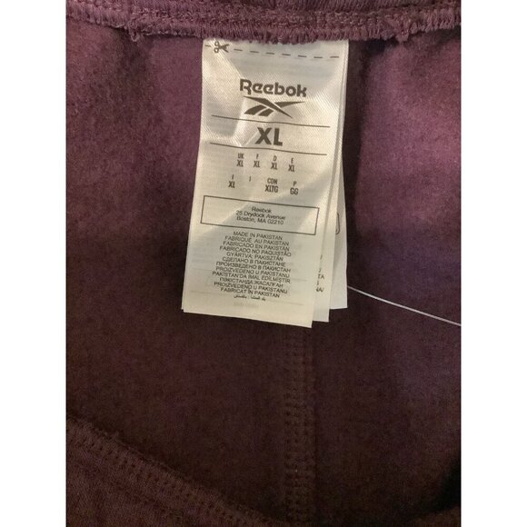 Reebok Size XL Men’s Midnight Plum Identity Small Logo Fleece Jogger. New - Picture 5 of 9